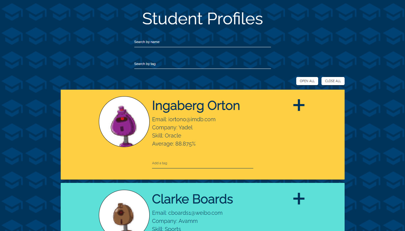 Student Profiles